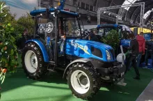 18.03.2016 Kielce, Targi Kielce. XXII Miedzynarodowe Targi Techniki Rolniczej AGROTECH. New Holland. Fot. Pawel Malecki/Ogi Media