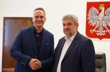 Jan Krzysztof Ardanowski z nowym pełnomocnikiem do spraw ochrony zwierząt, Wojciechem Albertem Kurkowskim