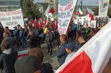 ”Piątka Kaczyńskiego” Protesty rolników w Warszawie 30.09.2020