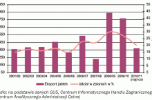 Polski eksport jabłek