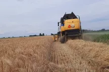 Żniwa 2021 - woj. Łódzkie powiat kutnowski