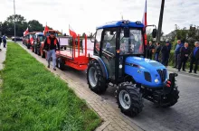 traktor protest
