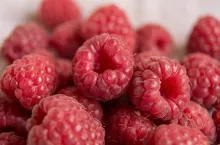 Vitamins. Summer berries. Raspberries background. Close up, top view, high resolution product Harvest Concept