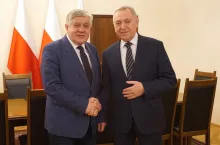 Krzysztof Jurgiel z ministrem rolnictwa Henrykiem Kowalczykiem