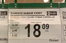 Marokańskie pomidory w polskiej sieci marketów