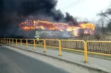 borkowo pożar stodoły
