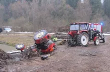 Tragiczny wypadek z udziałem traktorzysty