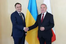 Minister Solskyi i wicepremier Kowalczyk przed rozpoczęciem rozmów