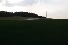 wieczorny oprysk, opryskiwacz