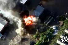 Gospodarstwo rodziny Szczepana Wójcika na Ukrainie, fot. Twitter