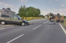 bończa wypadek ciągnik