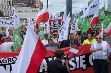 Protesty rolników w Warszawie