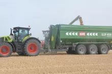 Przyczepa przeładowcza Hawe ULW 4000, fot. mw