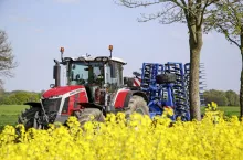 Test ciagnika Massey Ferguson 8S.265 Dyna-7 ile paliwa spala ciagnik rolniczy Massey Ferguson 8S.265 Dyna-7