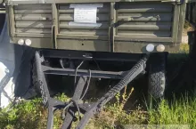 Przyczepa transportowa średniej ładowności D-08, fot. AMW