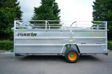 Flagowa przyczepa Betimax do transportu bydła nie należy do maluchów... ale można ją ”wcisnąć” w kontener przed podróżą do zamorskich odbiorców!