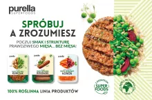 Nowy wymiar roślinnych zamienników mięsa od marki Purella Superfoods (fot. materiał partnera)
