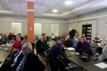 Od lewej Katarzyna Boczek, Koordynatorka programu Wymiany Młodych Rolników Polska - Teksas, fot. KW