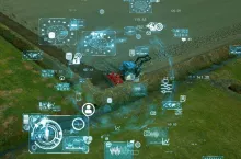 Agriculture and technology concept. Agritech.