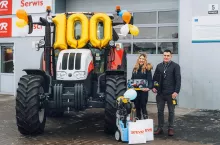 Szczęśliwymi właścicielami ciągnika Steyr 4110 Multi o mocy maksymalnej 110 KM zostali: Karolina i Piotr Kołodziejscy.