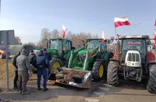 Protest oszukana wieś