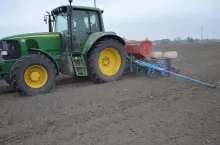 siew kukurydzy, siewnik