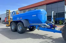 Pierwszy model beczkowozu Euromilk Birtugan opuszcza fabrykę.