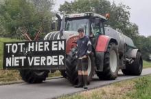 Protest rolników w Holandii