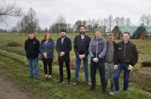 Park krajobrazowy w dolinie Noteci funkcjonowałby na gruntach rolników z powiatów: pilskiego, chodzieskiego i czarnkowsko-trzcianeckiego. Na zdjęciu rolnicy, z którymi spotkaliśmy sie w gminie Wyrzysk