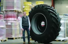 Najnowsza opona VF750/75R46 Alliance Agriflex+ 372 koncernu Yokohama Off-Highway Tires.