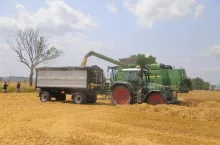 Merlo i Zasław pokaz maszyn Żniwa i siew w Nagradowicach