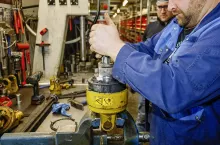 Dostęp do wnętrza sprzęgła krzywkowego nie stanowi problemu. Fot. Bertling