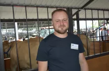 Hodowlę rasy blonde d‘aquitaine Przemysław Chiliński rozpoczął od zakupu 5 jałówek z Francji.