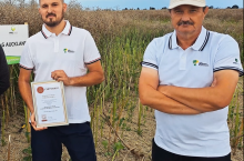 Paweł Góra i Tomasz Góra osiągnęli rekordowy plon w wysokości 6625 kg z ha, fot. mat prasowe