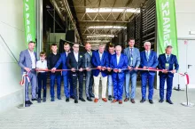 Oficjalne otwarcie hali magazynowo-laserowej SaMASZ 