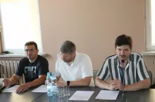 Spółkę PLK PKP reprezentowali (od lewej): Dariusz Faszczewski, Sławomir Strupiński i Kamil Godlewski