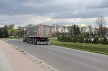 zboże ciężarówka ciągnik transport