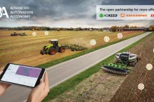 Claas; AgXeed i Amazone zawierają pierwszy sojusz na rzecz rozwoju autonomicznego zestawu ciągnik - narzędzie i prezentują rozwiązania dla zautomatyzowanych i autonomicznych prac polowych. Do czasu targów Agritechnica mają do nich dołączyć kolejni partnerzy.