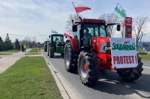 Rolnicy organizują protest pod Przedstawicielstwem UE w Warszawie