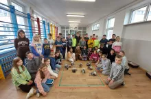 Zajęcia w szkole podstawowej w Zwierzyńcu w ramach projektu Prolog