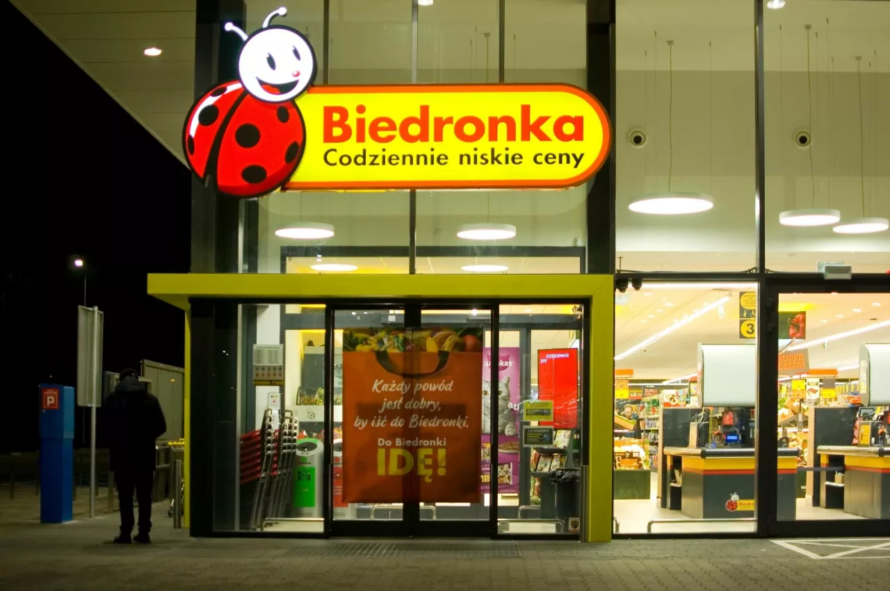 &lt;p&gt;Poznan, Poland - January 2023Biedronka - one of the largest chain supermarkets in Poland.&lt;/p&gt;