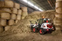 Wysoką wydajność L95 zapewnia połączenie potężnego silnika Bobcat 75 KM, układu hydraulicznego i maksymalnej prędkości jazdy 40 km/h.