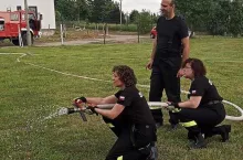 Budowa linii gaśniczej