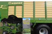 Przyczepa rotorowa Krone ZX 430 GD, fot. mw