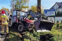 wypadek ciągnik rolniczy