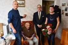 Pan Jerzy Paciukanis skończył 100 lat