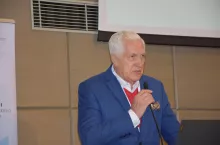 Prezes KZSM Waldemar Broś