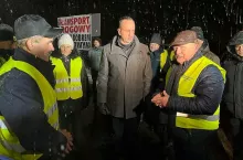 Protest rolników na granicy