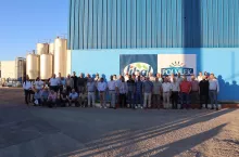 Uczestnicy wyjazdu studyjnego do Maroka wraz z częścią załogi Safilait