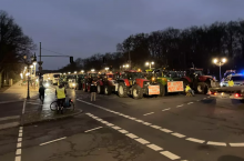 Protest rolników w Niemczech